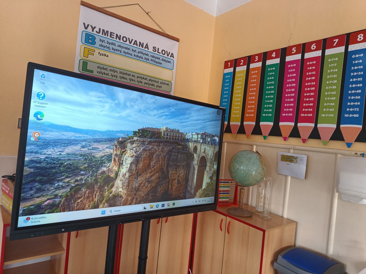 Dotykový monitor Vrchlabí